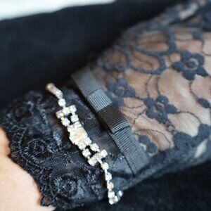 Vintage Ladies Rhinestone Bracelet